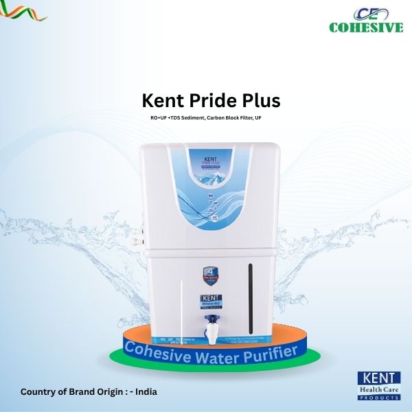 Kent Pride Plus RO Water Purifier.