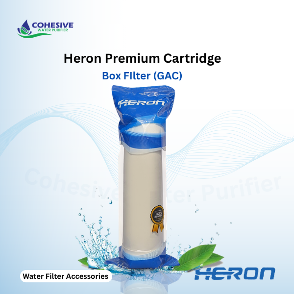 Heron Premium Cartridge Box Filter (GAC)-Box Filter.