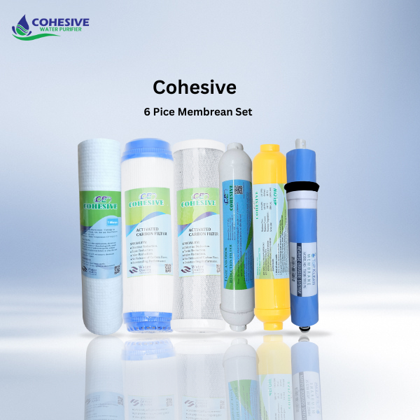 Cohesive 6 Pice Membran Set Filter Cartridge Or Kit.